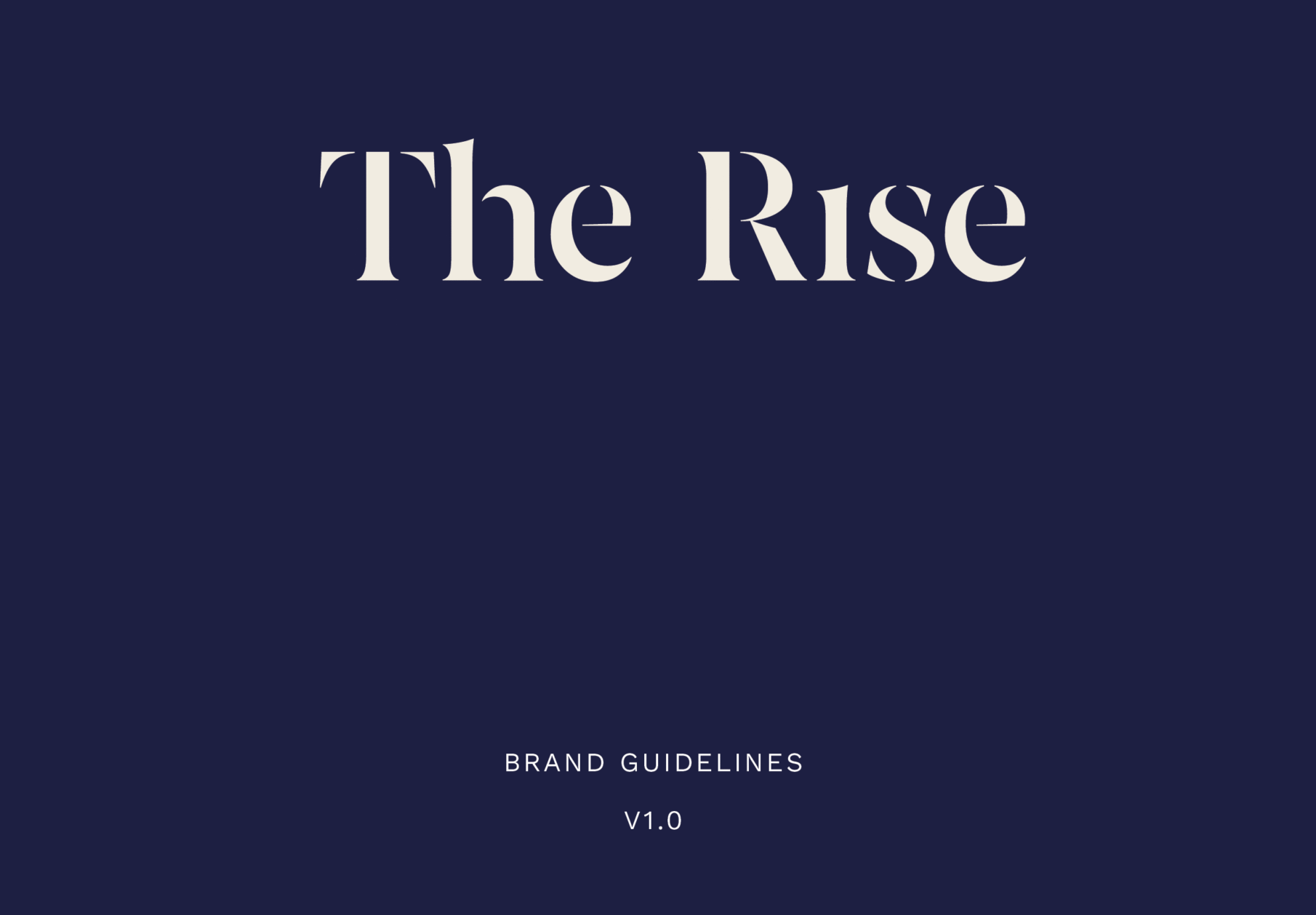 the rise BG-01