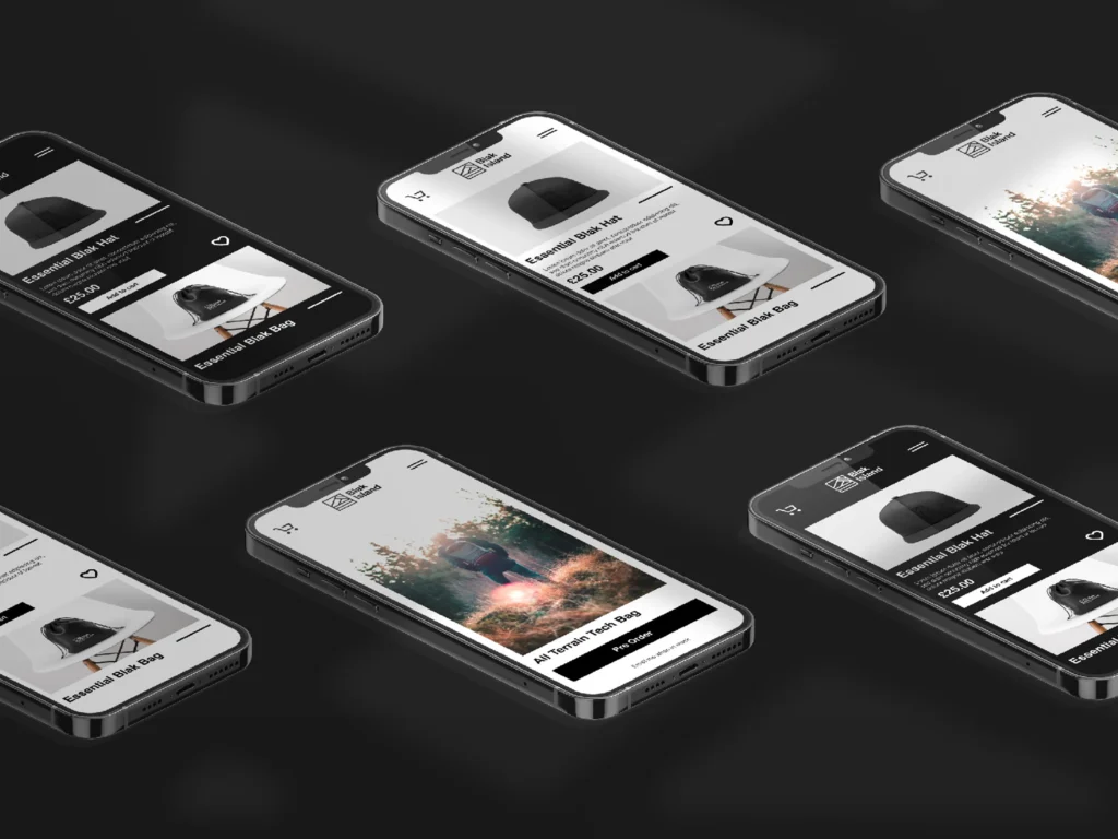 Inspirational physical fitness Brand Design | Blak Island Run