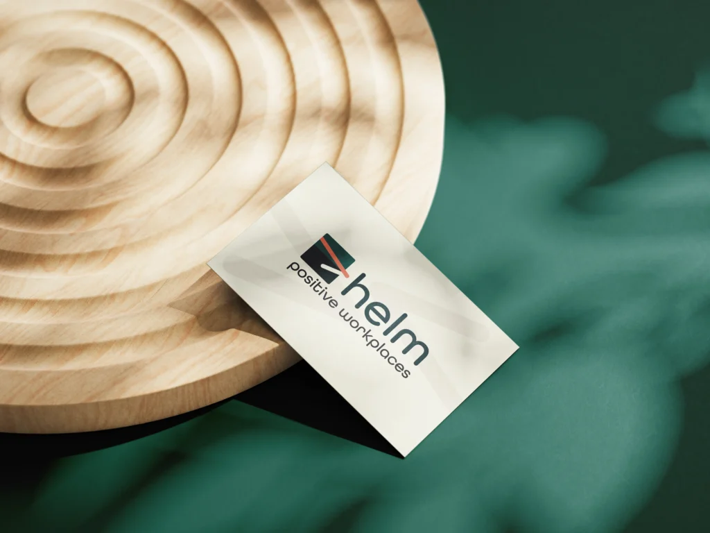 Fresh Brand Identity | Helm Positive Workplaces