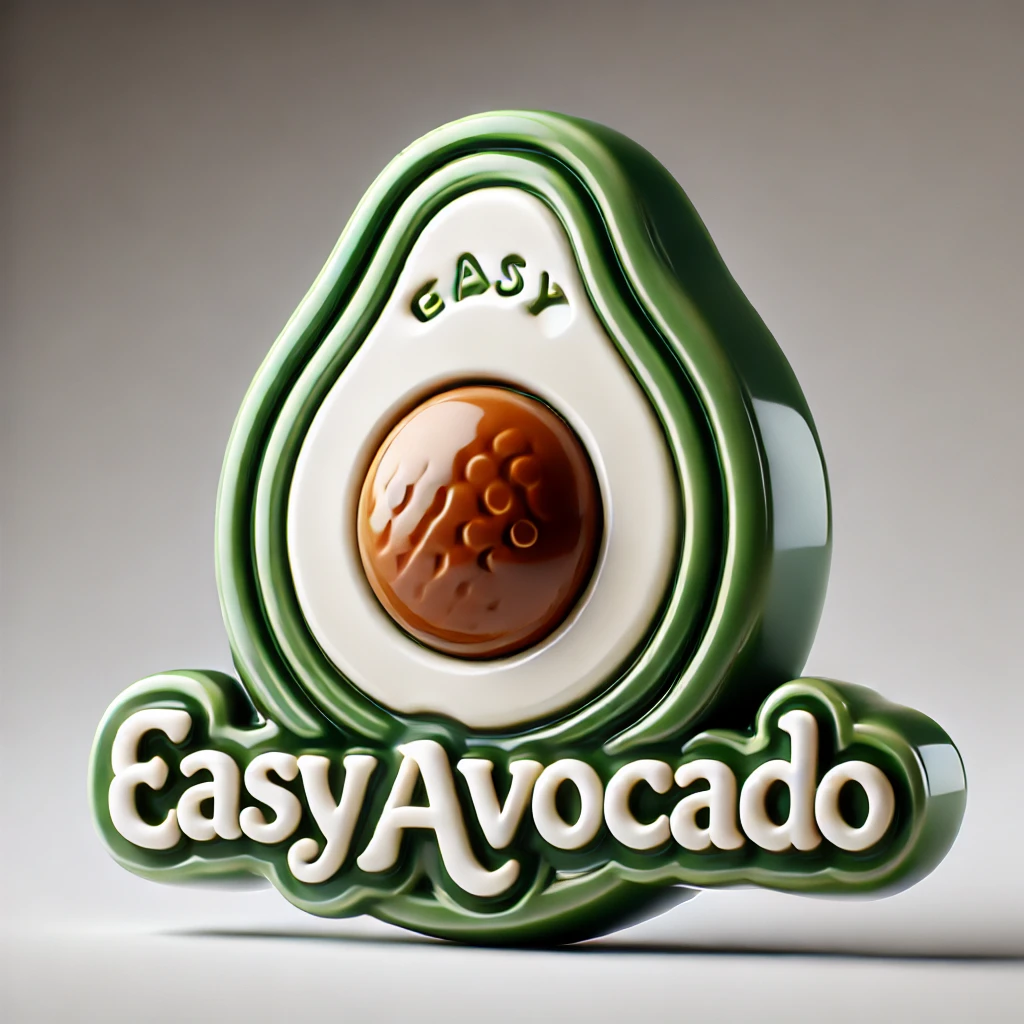 10 Professional Design Services in Cardiff | Easy Avocado avocado 3d graphic ceramic logo