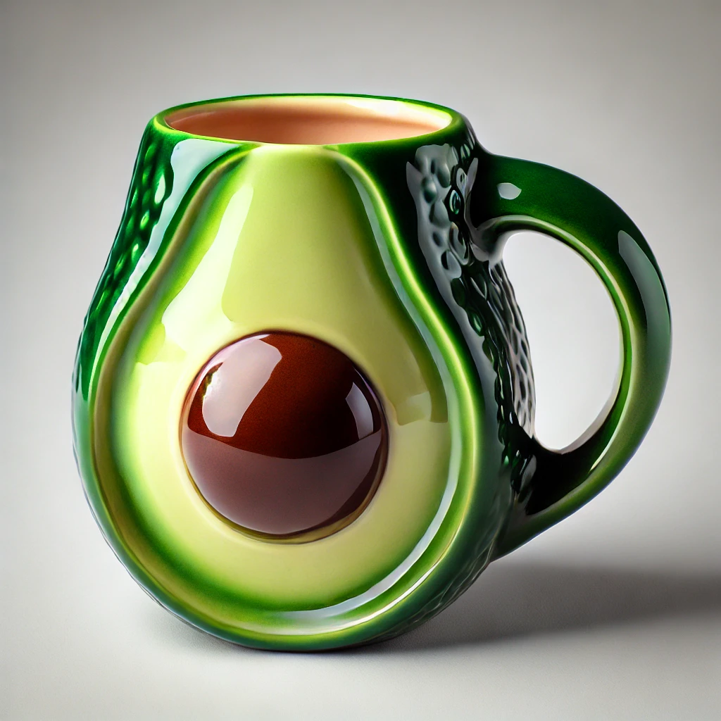 10 Professional Design Services in Cardiff | Easy Avocado avocado 3d graphic ceramic mug